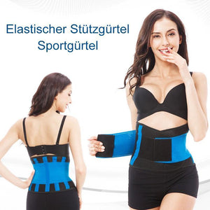 Stützverstellbarer elastischer Sportgürtel