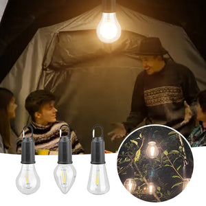 💡 Retro Neues Outdoor Camping Typ-C-Lade-Glühbirnenlicht