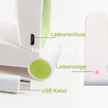 Laden Sie das Bild in den Galerie-Viewer, Bequee Tragbarer Mini USB Ventilator / Taschenlüfter